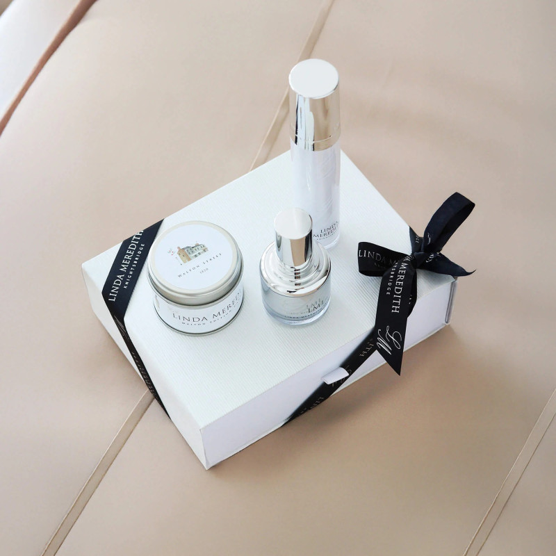 Zimní dárková sada - LM1 + LM2 + svíčka Linda Meredith